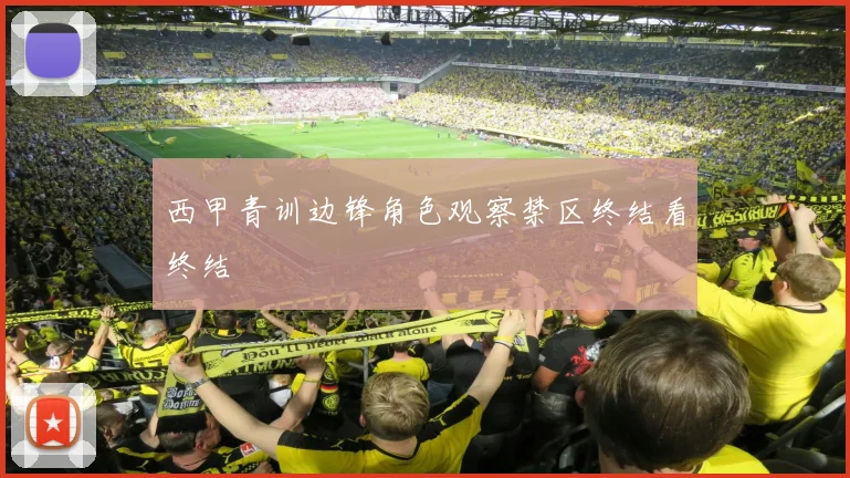 西甲青训边锋角色观察禁区终结看终结