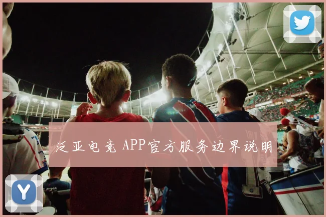 泛亚电竞 APP官方服务边界说明
